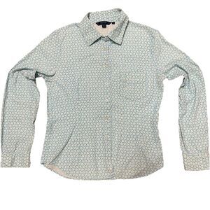 Vintage Boden Women’s Button Up Long Sleeve Shirt Size 10 100% Cotton Corduroy